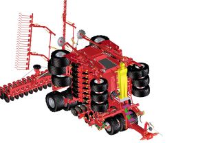 Kverneland u-drill+ Scheibenegge CD-DoppelscheibenscharAussaat und Düngung Agritechnica 2015