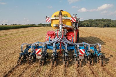 Tigris Rabe Streifenbearbeitungsgerät Strip Till Agritechnica 2015
